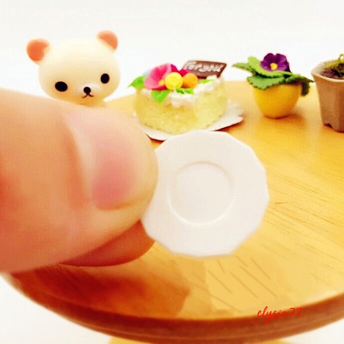 33PC Dollhouse Miniature Tableware Plate Dishes Set Food Kitchen Plastic - Picture 10 of 12
