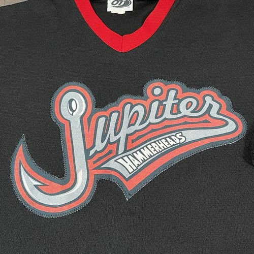 Maglia Baseball Vintage Jupiter Hammerheads Florida MiLB Uomo Taglia XXL - Rara - Foto 3 di 9