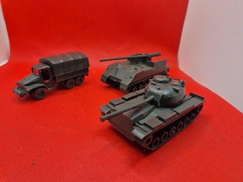 155 MM SELF PROPELLED GUN - AIRFIX HO/OO POLY SERIES Mixed Bundle X3 Tanks Truck