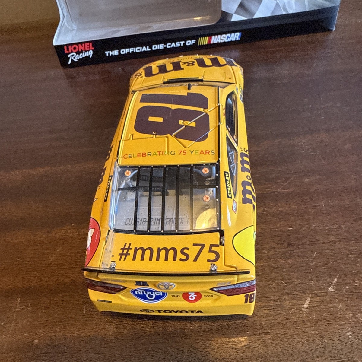 RARE Kyle Busch 75th CAN-AM Duel Win #18 M&Ms BRAND 2016