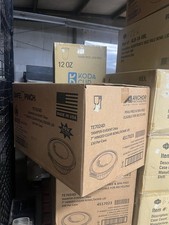 Anchor Packaging Tamper Resistant Hinged Clear Salad Bowl w/Dome Lid - 150 Sets