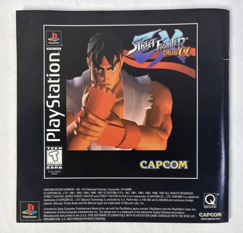 Street Fighter Collection (Sony PlayStation 1 PS1 1997) CIB, Probado, Funciona - Imagen 7 de 9