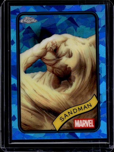 2025 Topps Chrome Marvel Sapphire Sandman #91