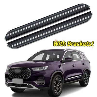 Running Board Side Step Fits for Chery TIGGO 8 PRO 2021-2025 Pedal Nerf Bar