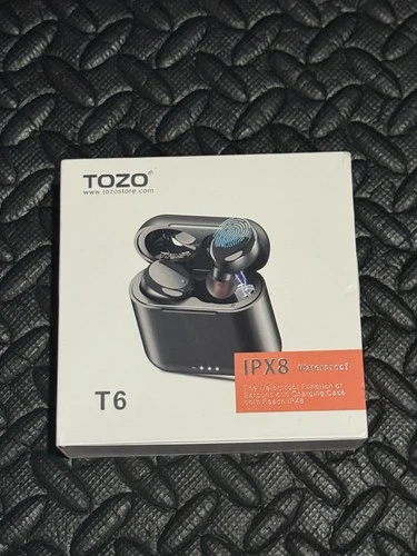 TOZO T6 Wireless Earbuds, Bluetooth 5.3 Ear Buds, Stereo Sound in Ear Headphones