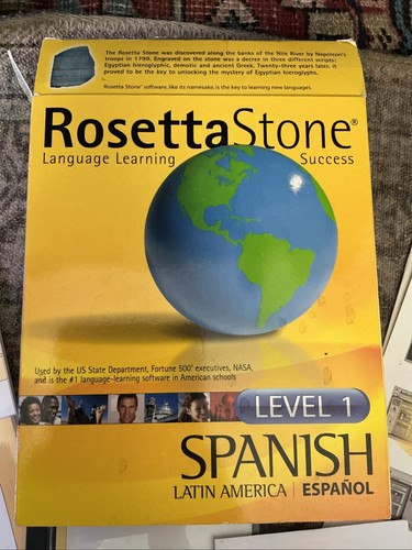 Rosetta Stone Spanish Workbook Level 1 EUC Open Box - Picture 2 of 15