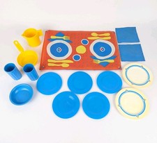 Vintage Fisher Price Fun with Food Pack a Picnic Basket 1980s  More Lot