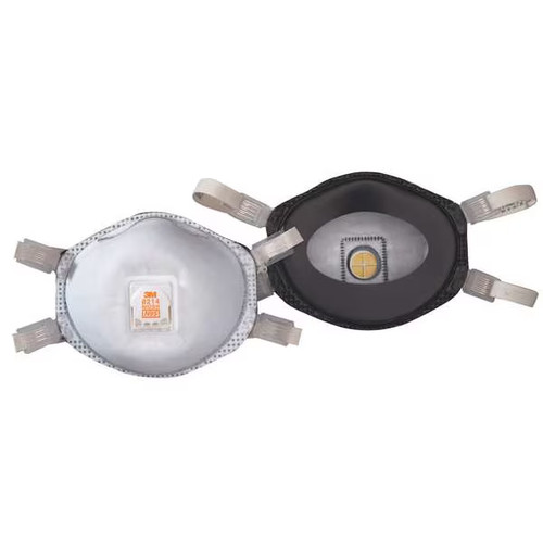 3m Disposable Respirator,,N95,PK10 8214 3m 8214 0051138661927 Carbon Filter - Picture 1 of 4