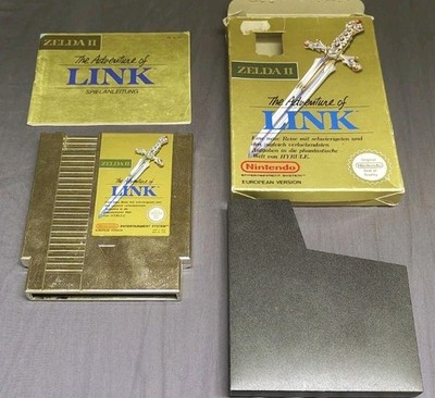 Zelda II: The Adventure of Link 2 NES | Box + manual - CIB