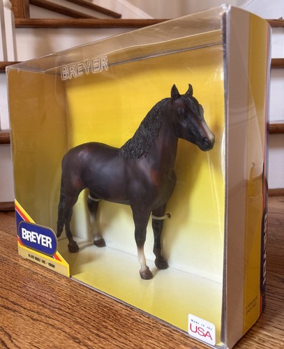 Neu im Karton Breyer Nr. 878 DOUBLE TAKE - MORGAN Made in USA Sammlerstück PFERD 1990 NOS - Bild 2 von 14