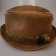 Vintage Penny Towncraft Hat Ginuwine Suede size M fedora with tag