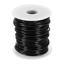 10 Gauge Aluminum Craft Wire 2.5mm 65.5ft Bendable Metal Wire, Black