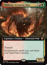 Wildsear, Scouring Maw (Extended Art) - Commander: Bloomburrow BLC - MTG - NM Ma