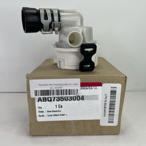LG Original ABQ73503004 New Genuine OEM Dishwasher Drain Pump ABQ73503002
