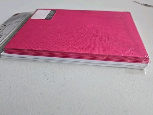 AC Cardstock 5X7 Pink Raspberry Cards & White A7 Envelopes - 12 Sets / Pack - Bild 6 von 9