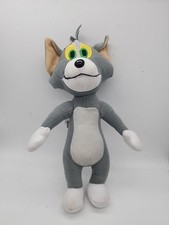 Tom The Cat 10" Plush - Tom  Jerry Cartoon - Toy Factory - Stuffed Animal