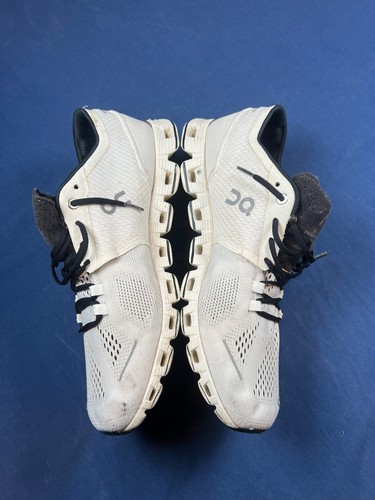 Scarpe stringate uomo 9,5 On Cloud X 4 bianco sporco nere corsa passeggio atletiche casual - Foto 15 di 24