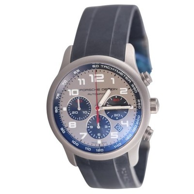 Porsche Design Dashboard Titanium Rubber Band Automatic Watch 6612.10/1