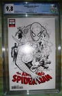 Amazing Spider-Man #1 Marvel Comics 9/18 CGC 9.8 White Pages Lands Sketch Cover
