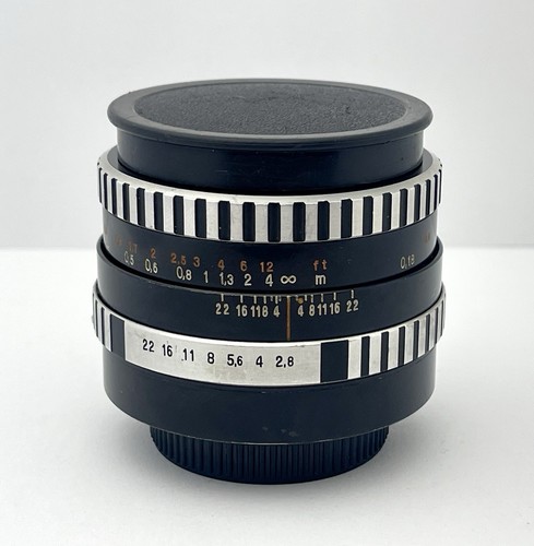 Carl Zeiss Jena DDR Zebra Flektogon f/2.8 35mm Wide Angle Lens M42 Mount Nice - Picture 8 of 8