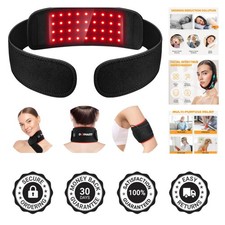 Hands-Free Red Light Therapy Device for Neck and Face - Unisex Wellness Gift