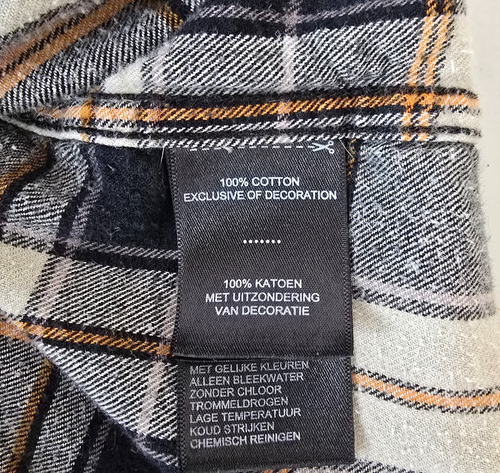 Harley Davidson Button Down Flannel Men's M Black Tan Long Sleeve Embroidered - Picture 5 of 18