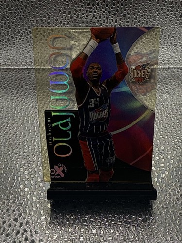 Lote de inserciones Hakeem Olajuwon 1998-1999 Houston Rockets - Imagen 7 de 8