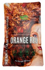 Orange Red Henna Hair Beard Dye Color 1 Pack The Henna Guys 100 Grams Exp12/26