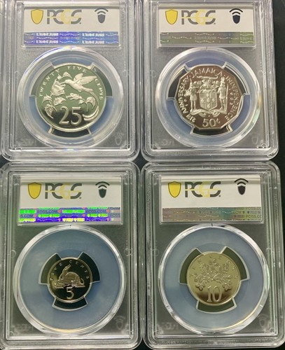 Jamaica 1983-FM Proof Set/ PCGS PR70/69/68DCAM / Top Pop Set!/ Only 1210 Minted! - Picture 14 of 14