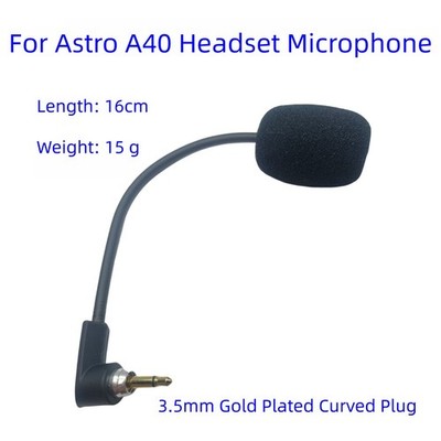 Präzisions entwickeltes Mikrofon für Astro A40 mit 3,5 mm Anschluss für Gamer