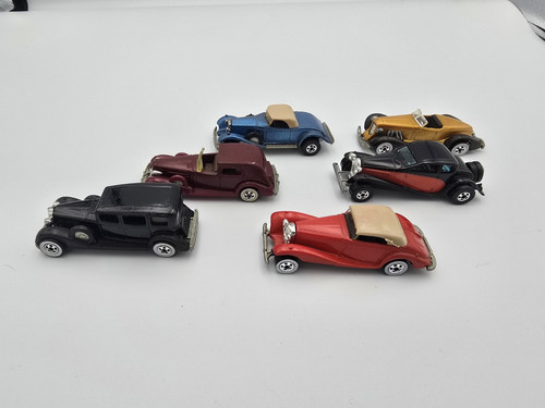 Konvolut 6 Hot Wheels Auto Konvolut 80er Packard, Caddy, Mercedes, Bugatti Oldtimer - Bild 2 von 6