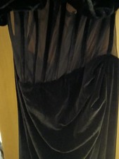fashion nova evening gown black size 1x