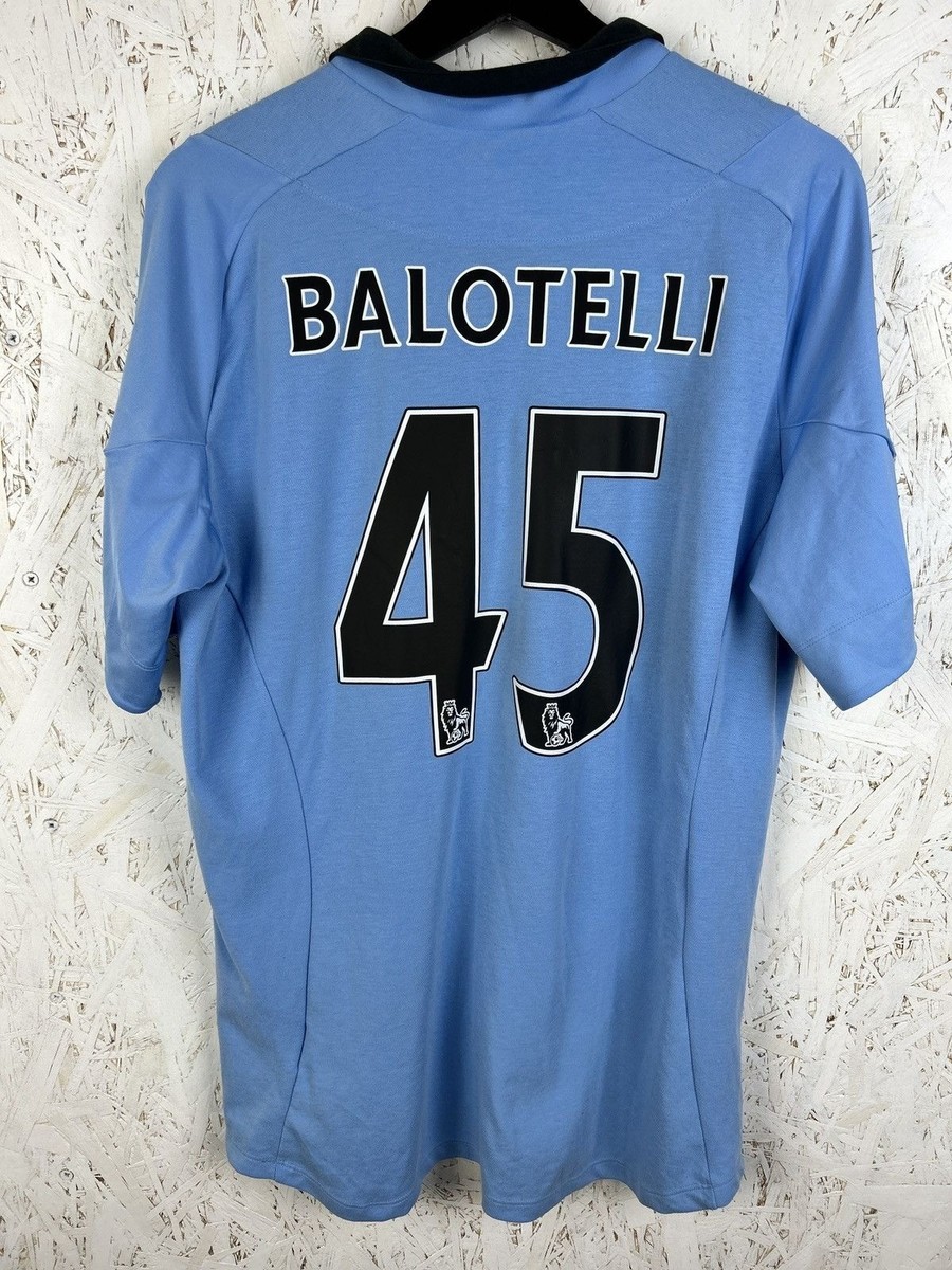 Umbro Manchester City 2012/13 #45 Balotelli Jersey Size 52 (L) | eBay