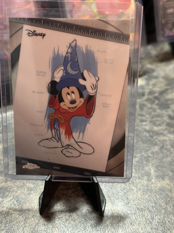 Topps 2026 Topps Disney Chrome Ink and Paint Sorcerer's Apprentice Mickey #I&P-3