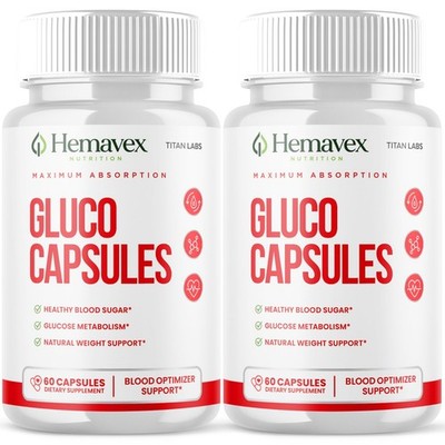 (2 Pack) Hemavex Advanced Blood Health Support Supplement Hema Vex 120 Capsules