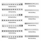 (1uF-220uF)130PCS 13Value SMD Aluminum Electrolytic Capacitor Assorted Kit Set