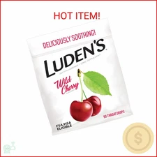 Luden's Sore Throat Relief Lozenges for Minor Everyday Irritation & Dry Mouth, W