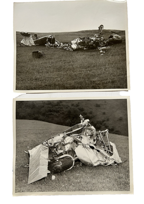 #ad #ad AIRPLANE WRECKAGE PHOTOGRAPHS NORTHERN CALIFORNIA 1954 $19.99