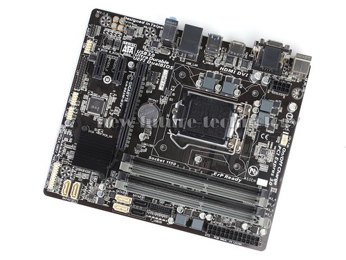 GIGABYTE GA-B85M-D3V PLUS LGA 1150 DDR3 SATA Intel B85 Micro ATX Motherboard - Bild 2 von 4