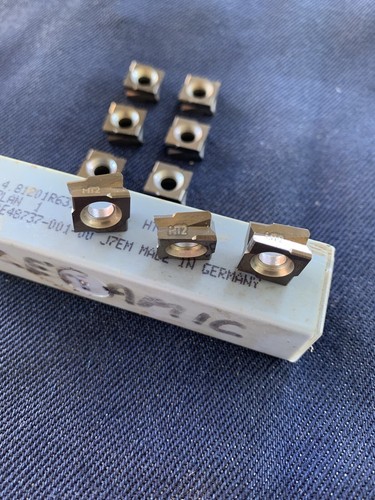 4.81201R631 HT2 Grade Fix-Perfect HERTEL KENNAMETAL Inserts 9pcs New - Picture 2 of 3