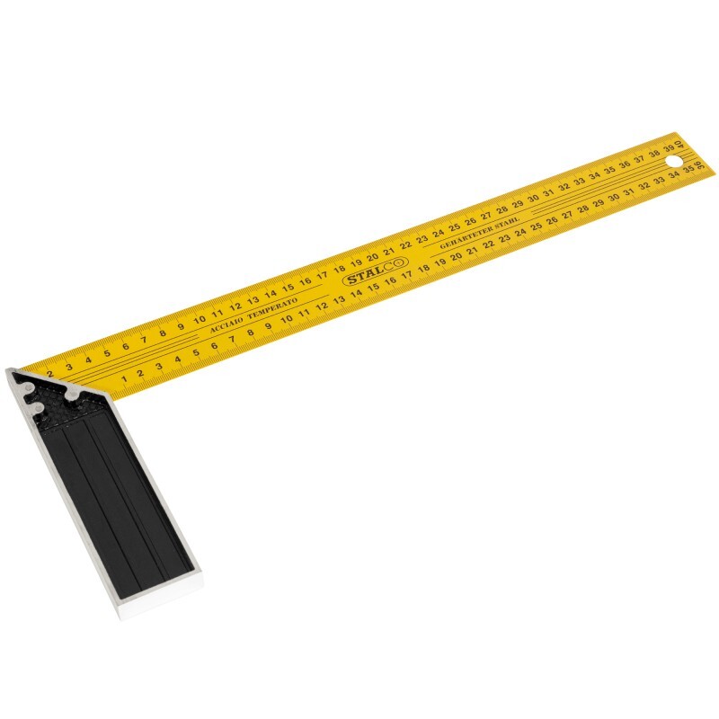 250/300/350/400 Carpenter Working Joiners Try Square Rule Hardened Steel Stalco 