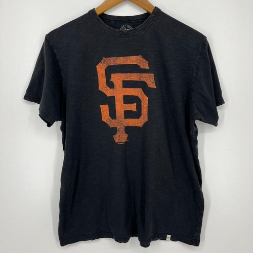 San Francisco Giants Baseball T-Shirt Adult Size M Black MLB '47 Brand