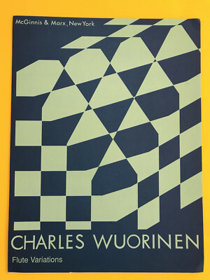 Flute Variations, Charles Wuorinen, Sheet Music