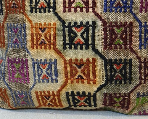 20x20 Pillow cover handmade pillow case,organic wool pillow case natural cushion - Bild 4 von 4