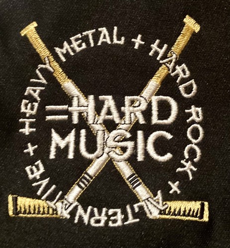 CONCRETE MUSIC ULTRA RARE VINTAGE 1990S BLACK & GOLD EMBROIDERED HOCKEY JERSEY - Bild 6 von 11