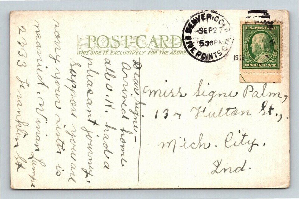 Denver COColorado, United States Mint Vintage Souvenir Postcard eBay