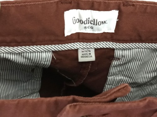 Pantalones chinos Goodfellow & Co pierna recta calce ajustado Hennepin, informales tiro medio - Imagen 49 de 90