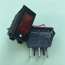 Replacement RF-1001 Rocker Switch 3 Pins 2 Positions 10A 250VAC For RONG FENG
