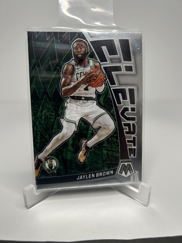Jaylen Brown *Elevate* - 2022-23 NBA Panini Mosaic Basketball #25 Boston Celtics - Picture 1 of 2