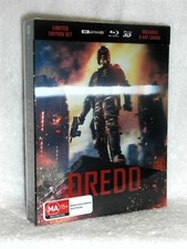 Dredd (4K/Blu-ray, 2024, 3-Disc) NEW Pete Travis Karl Urban Lena Headey action 